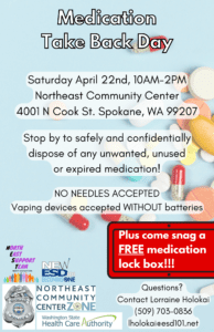 NE medication take back 22